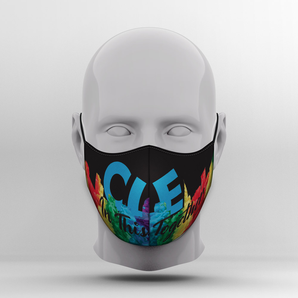 Custom Mask Cleveland Night Mannequin